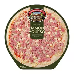 PIZZA JAMÓN Y QUESO