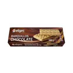 BARQUILLOS DE CHOCOLATE